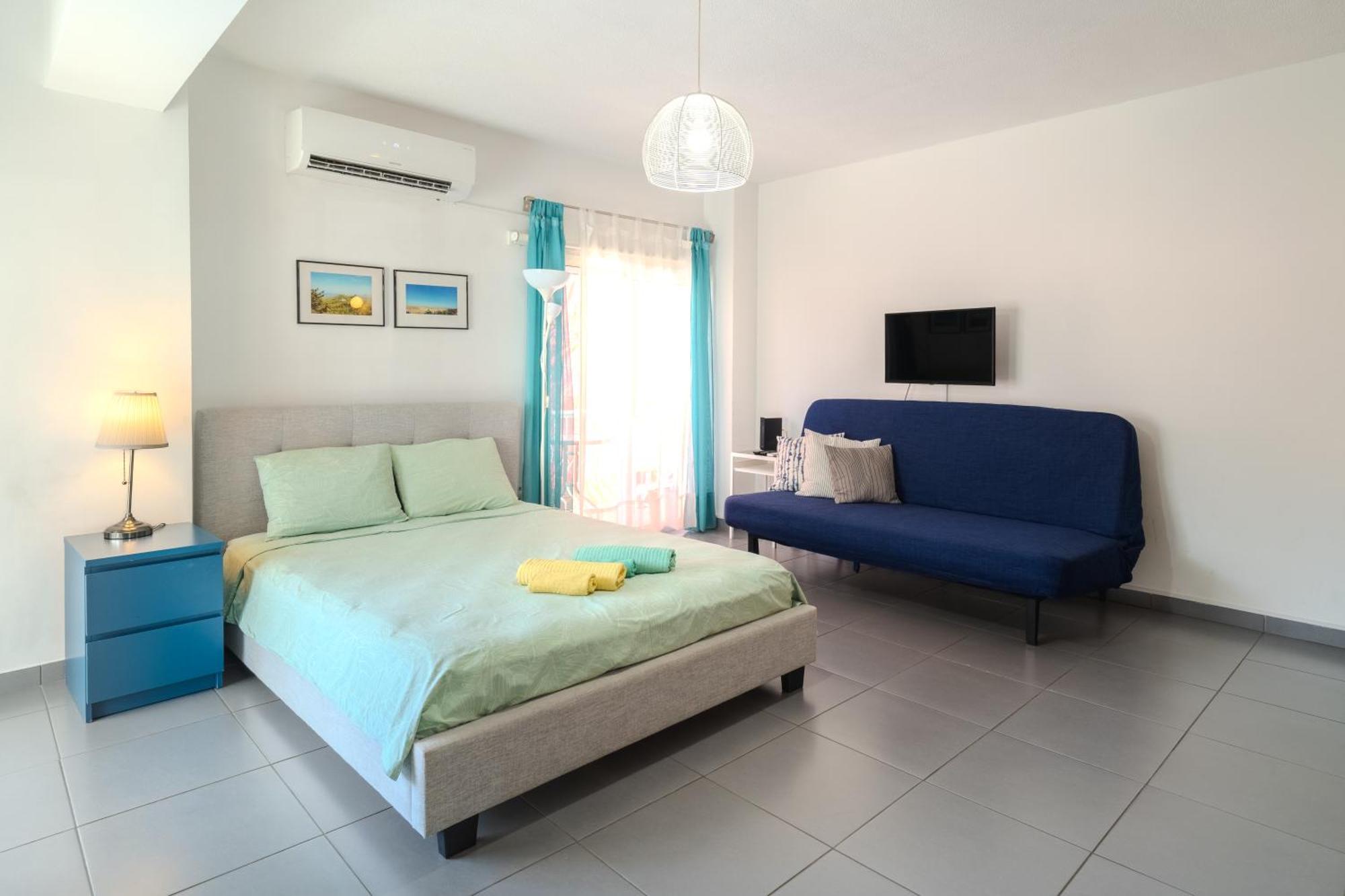 Mackenzie Blu Beach Studio Larnaca Exteriér fotografie